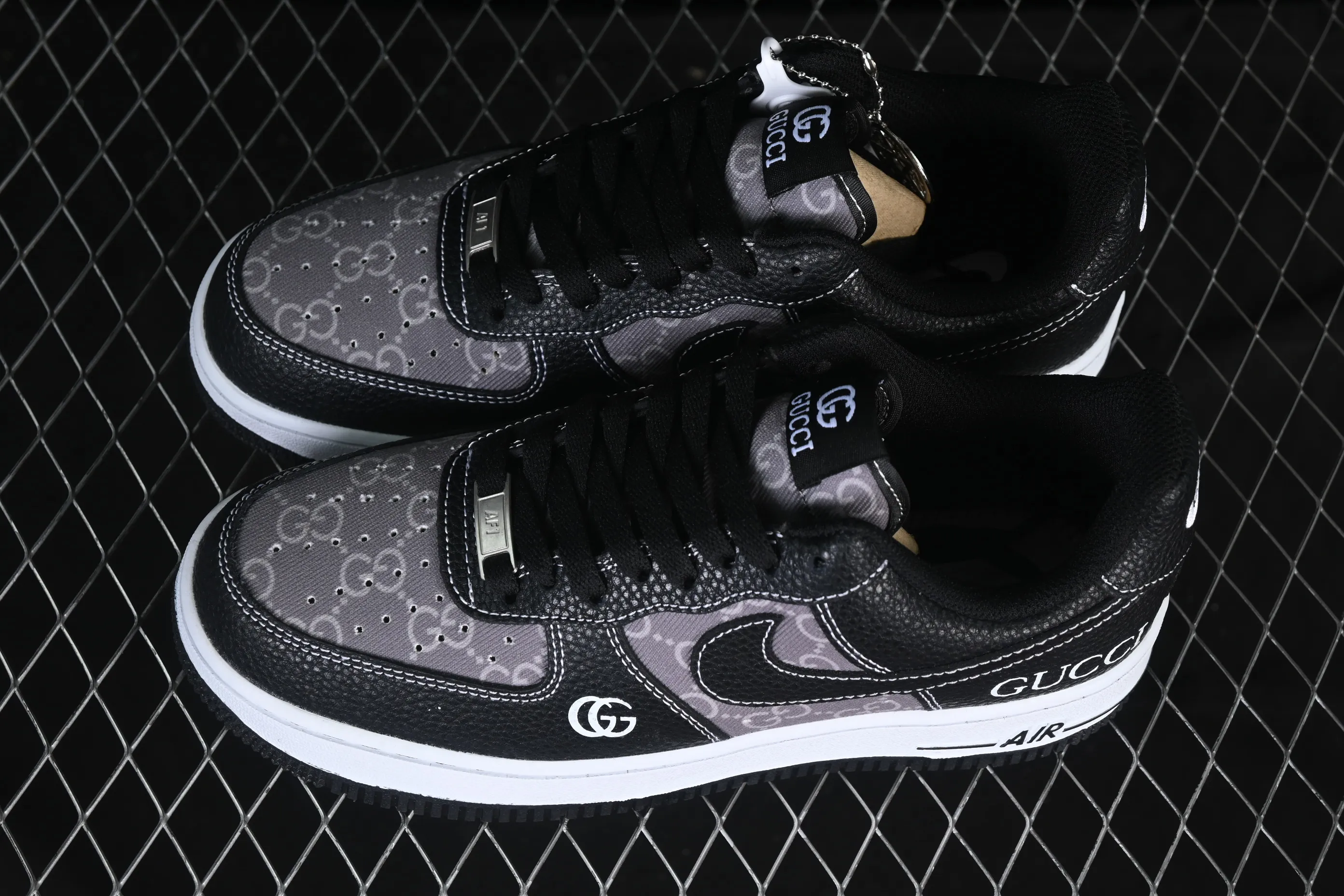 All categories Nk Air Force 1 Air Force series Nk Air Force 1 Low Air Force low top Nike Air Force 1'07 Low Gucci co-branded pebble print Air Force 1 low top casual sneakers AH8462-002